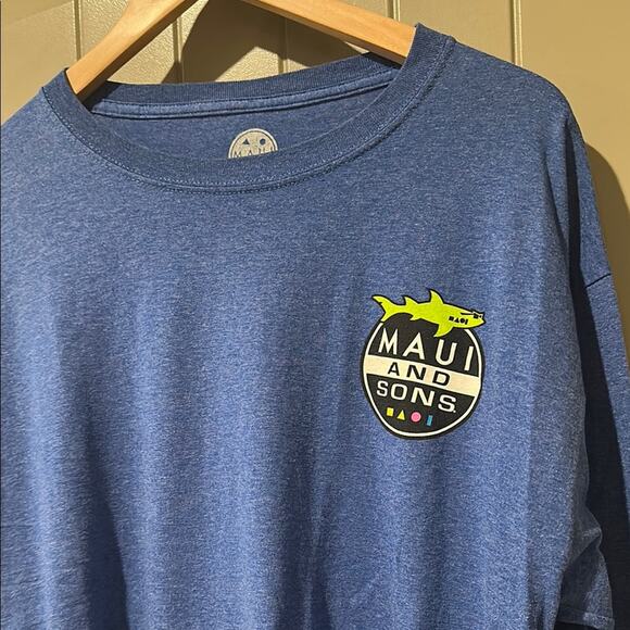 MAUI & SONS Classic Logo Shirt L - Picture 2 of 5